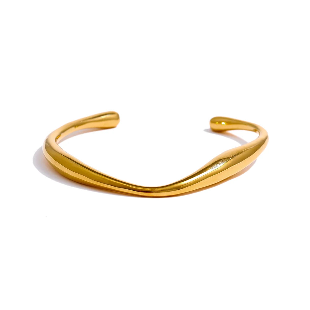 Bracelete Maise Dourado Santorini Joias